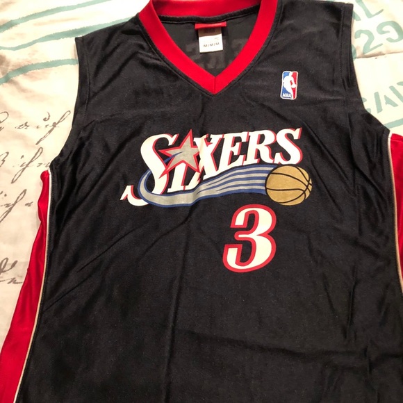 allen iverson jersey medium